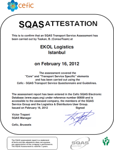 SQAS 2012