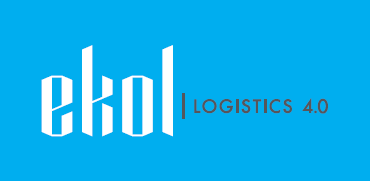 Ekol Logo Mavi Arka Plan