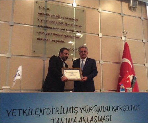 Yetkilendirilmiş Yükümlü Anlaşması - Cavit Değirmenci
