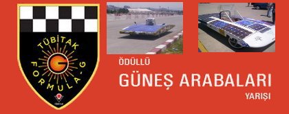 TUBİTAK - Formula G - Günes Arabaları Yarışı